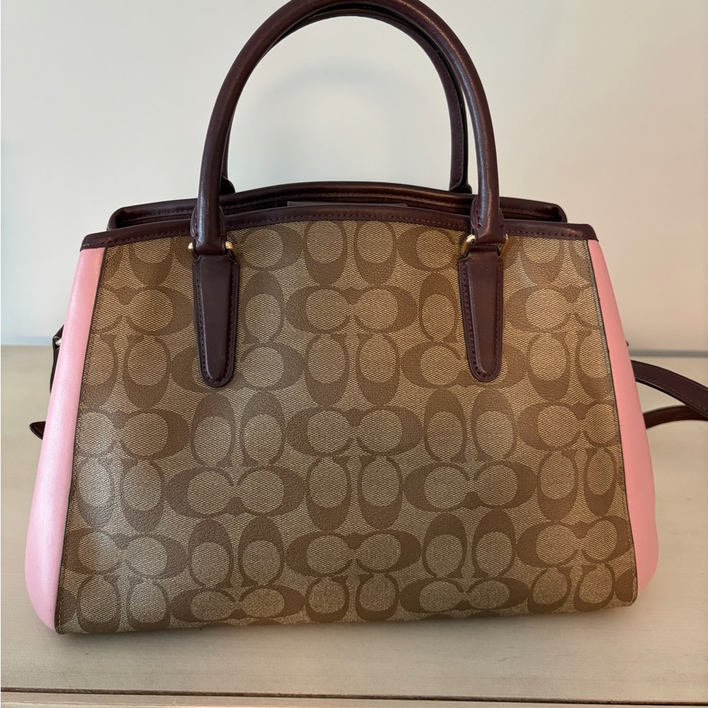 Coach Colorblock Signature Margot Carryall - Picture 2 of 9
